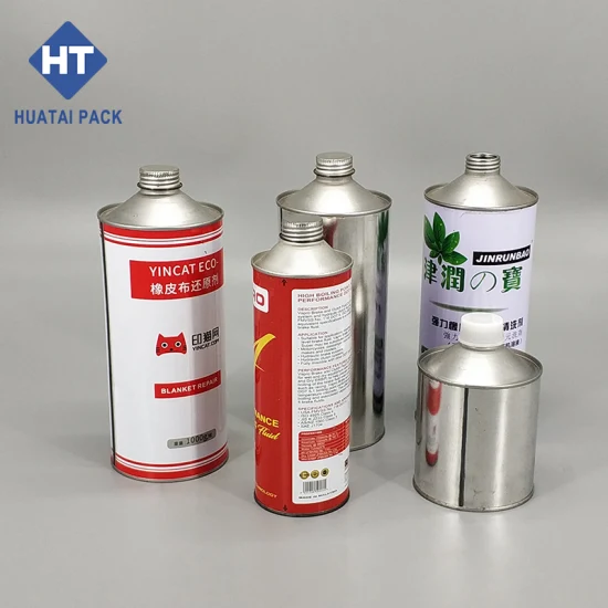 Componentes de lata de líquido de frenos de 65 mm Tapa cónica Tapa cónica 211 Tapa abovedada con compuesto de revestimiento